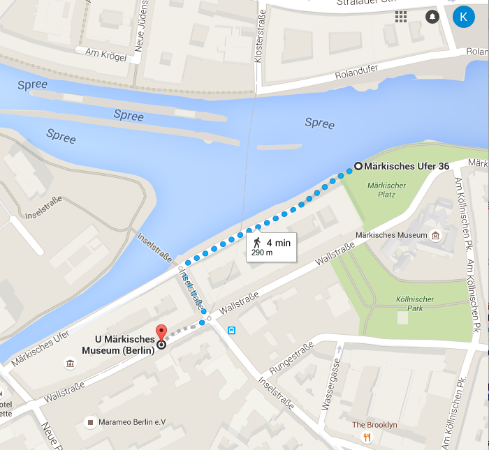 Boats U-Bahn Directions
